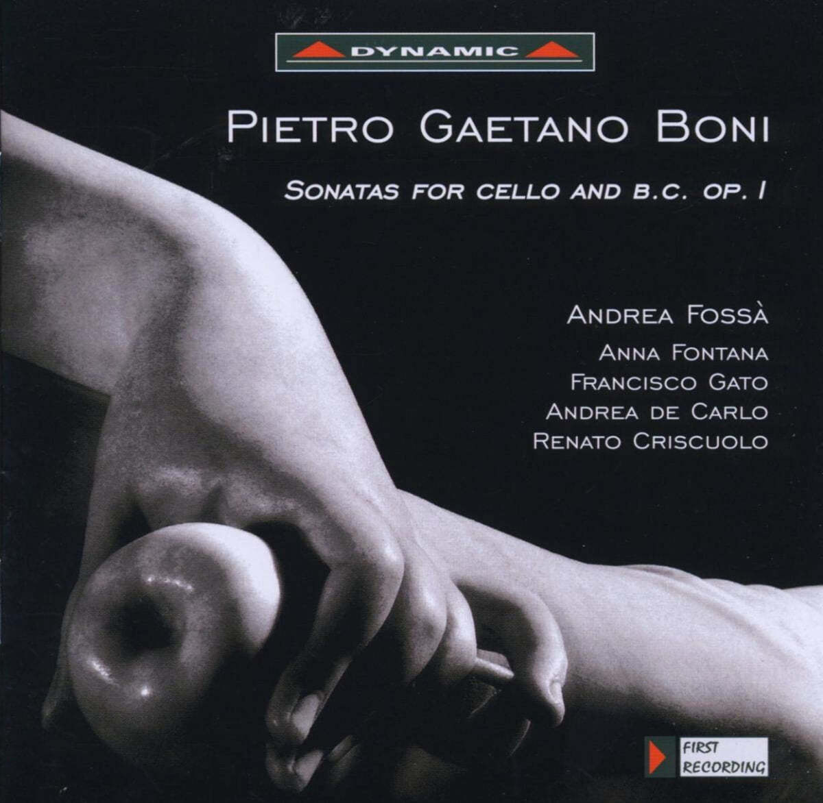 Anna Fontana 보니: 첼로와 통주저음을 위한 소나타 Op.1 (Pietro Gaetano Boni: Sonatas for Cello and Basso Continuo Op.1)
