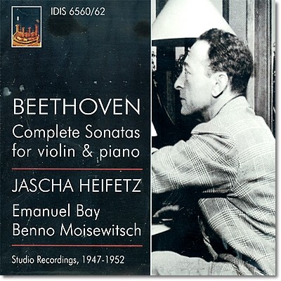 Jascha Heifetz 亥: ̿ø ҳŸ  (Beethoven: Complete Sonatas For Violin & Piano) 