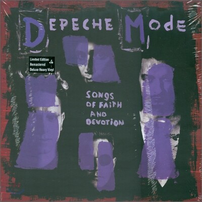 Depeche Mode — Songs Of Faith And Devotion 앨범 커버