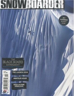 Snowboarder (월간) : 2016년 10월