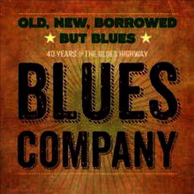 Blues Company — Old, New, Borrowed But Blues (Gatefold Cover) 앨범 커버