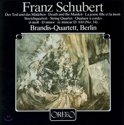 Brandis-Quartett Ʈ:   14 ' ҳ' (Schubert: String Quartet No. 14 in D minor, D810 'Death and the Maiden')  ⸣ [LP]