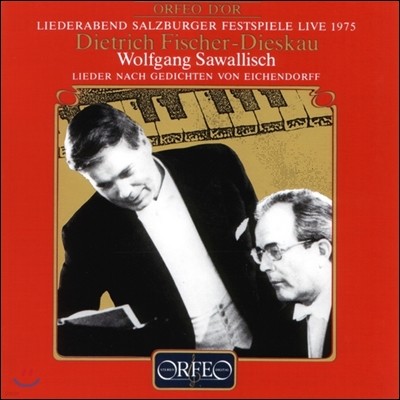 Dietrich Fischer-Dieskau / Wolfgang Sawallisch :  (Eichendorff: Lieder) Ʈ Ǽ-ī,  ڹ߸ [LP]