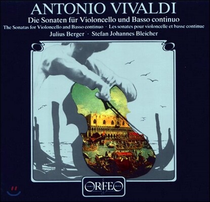 Julius Berger 비발디: 첼로 소나타 (Vivaldi: Cello Sonatas Nos. 1-9, RV39-47) 율리우스 베르거 [2LP]