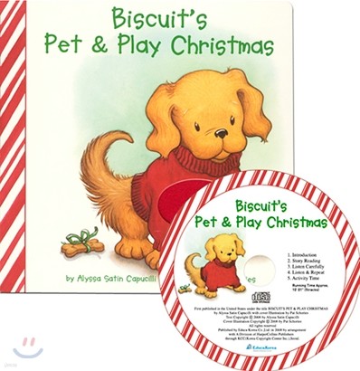 Biscuit's Pet & Play Christmas (Book & CD)