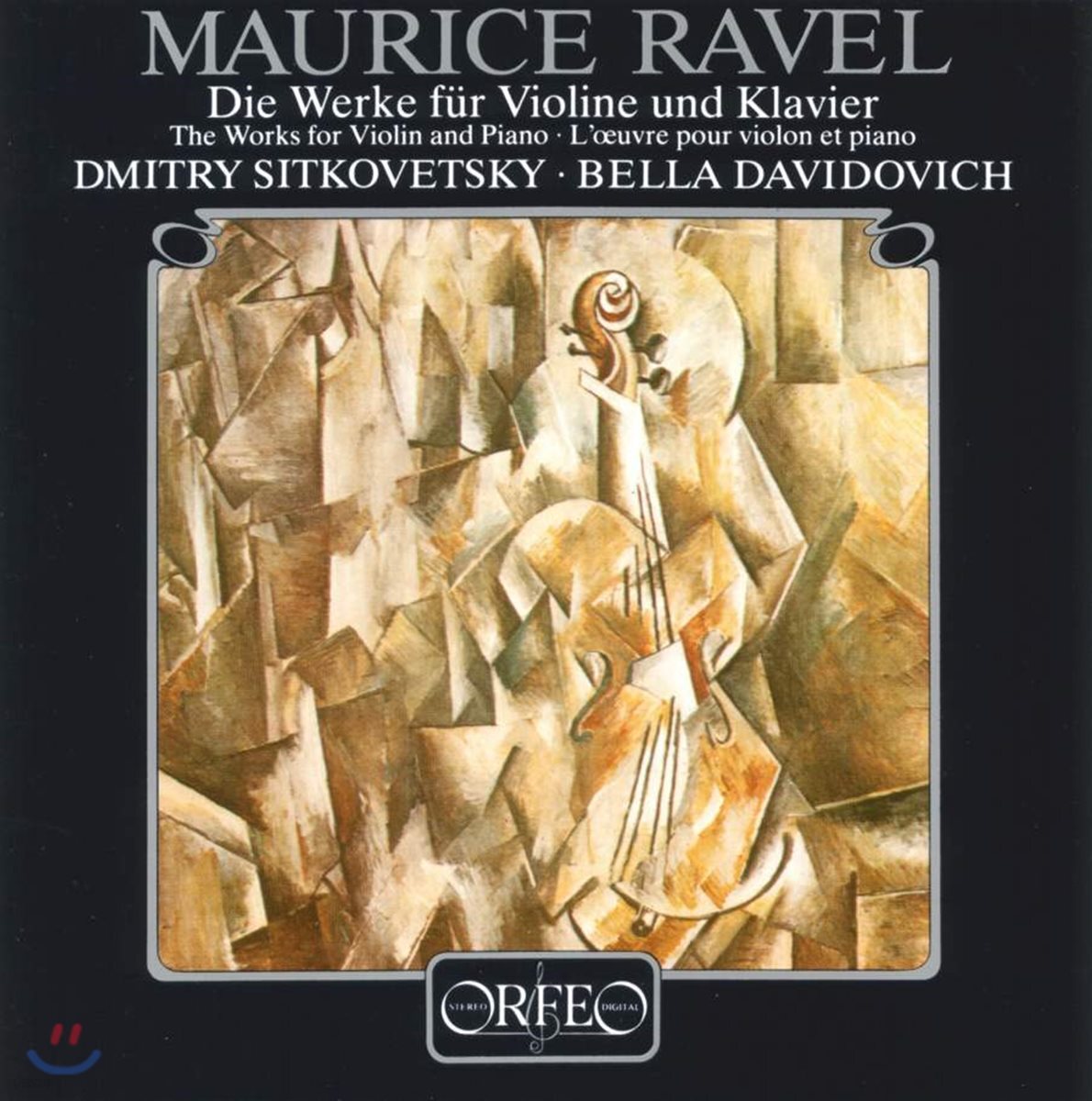 Dmitry Sitkovetsky 라벨: 바이올린과 피아노를 위한 소나타 - 드미트리 시트코베츠키 (Ravel: Sonatas for Violin & Piano)