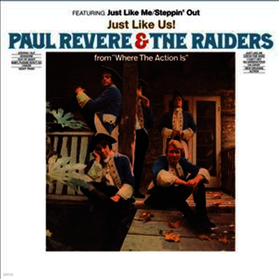 Paul Revere & The Raiders — Just Like Us (Gatefold)(Translucent Blue) 앨범 커버