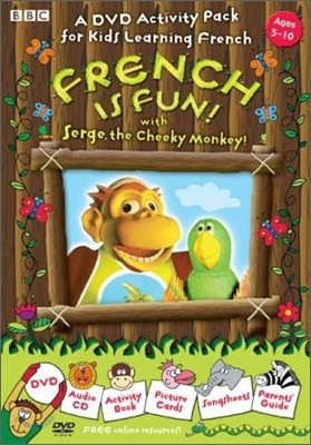 French Is Fun! With Serge, the cheeky Monkey