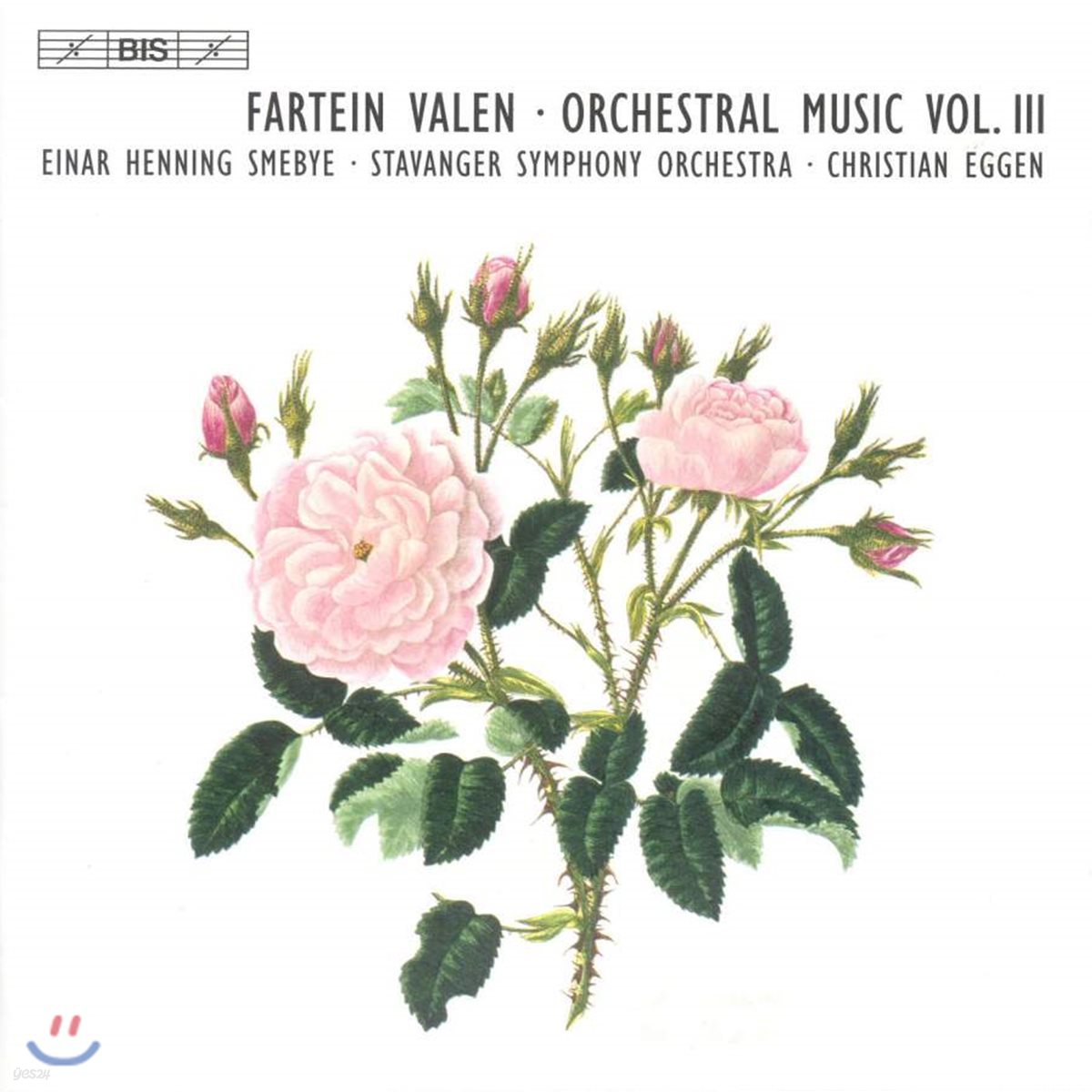 Einar Henning Smebye 파르테인 발렌: 관현악 작품 3집 (Fartein Valen: Orchestral Music Vol. 3)