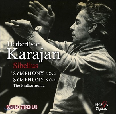 Herbert von Karajan ú콺:  2, 4 (Sibelius: Symphonies Op.43 & Op.63) 츣Ʈ  ī,  ϸϾ