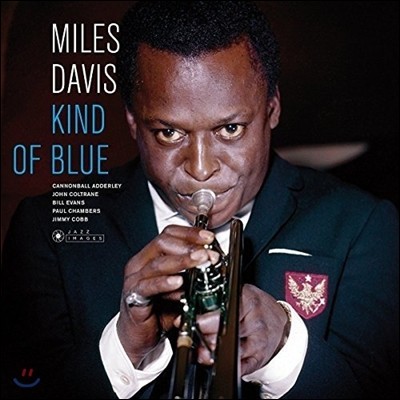 John Coltrane,Miles Davis,Paul Chambers,Cannonball Adderley,Bill Evans,Jimmy Cobb — Miles Davis (마일즈 데이비스) - Kind Of Blue 앨범 커버