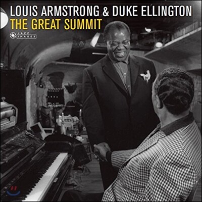 Trummy Young,Mort Herbert,Danny Barcelona,Barney Bigard,Louis Armstrong,Duke Ellington — Louis Armstrong & Duke Ellington (루이 암스트롱, 듀크 엘링턴) - Great Summit 앨범 커버