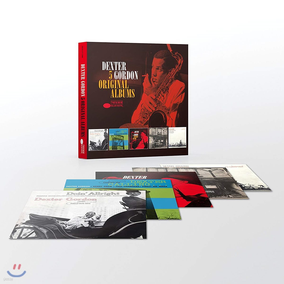 Dexter Gordon - 5 Original Albums 덱스터 고든 오리지널 앨범 5CD 박스 세트