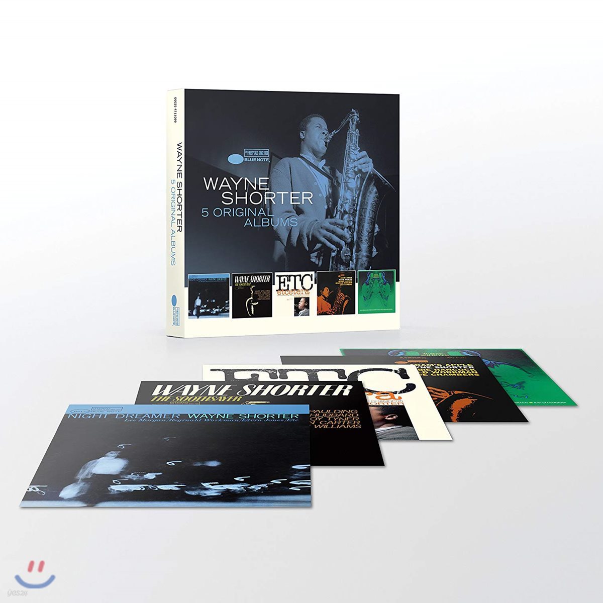 Wayne Shorter - 5 Original Albums (With Full Original Artwork) 웨인 쇼터 오리지널 앨범 5CD 박스 세트