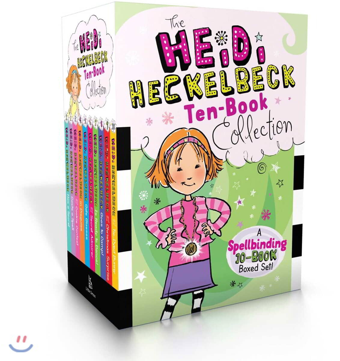 Little Simon The Heidi Heckelbeck Ten-Book Collection: Heidi Heckelbeck Has a Secret; Casts a Spell; And the Cookie Contest; In Disguise; Gets Glasses; And the Sec