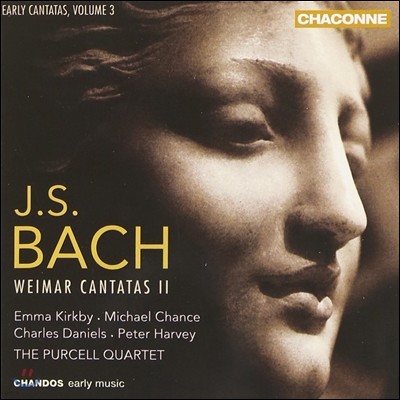 Emma Kirkby 바흐: 초기 칸타타 3권 바이마르 2집 - 엠마 커크비, 퍼셀 사중주단 (J.S. Bach: Early Cantatas Vol.3 - Weimar Cantatas II BWV172, 182, 21)