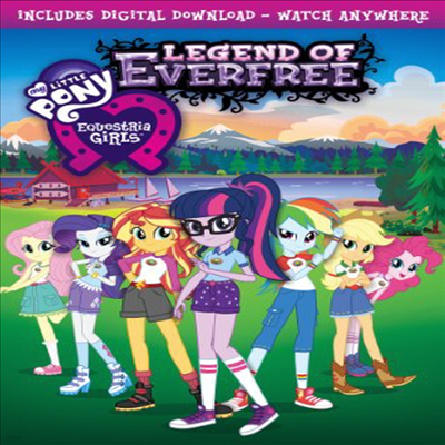My Little Pony: Equestria Girls: Legend Of Everfree ( Ʋ )(ڵ1)(ѱ۹ڸ)(DVD)