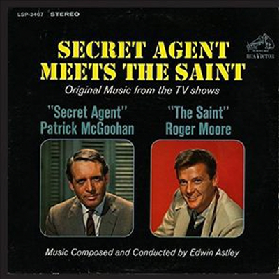Edwin Astley - Secret Agent Meets The Saint (TV Shows)(CD-R)