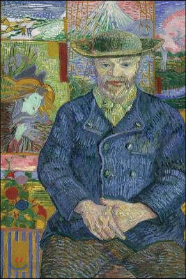 Vincent van Gogh's 'Portrait of P?re Tanguy, ' Art of Life Journal (Lined)