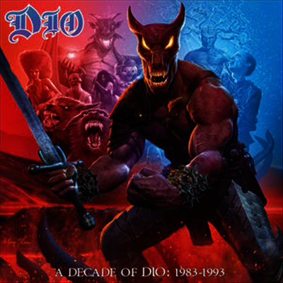 Dio — A Decade Of Dio: 1983-1993 앨범 커버