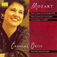 Cristina Ortiz / Mozart : Piano Concertos Nos. 18 & 19 (수입/12542)