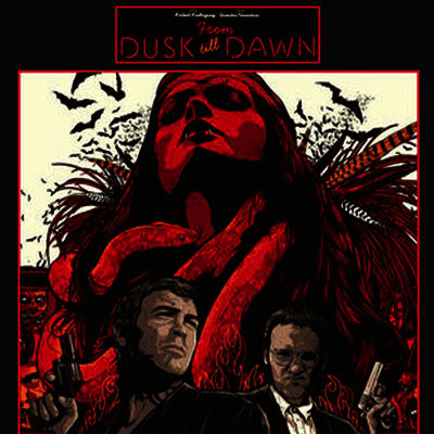O.S.T. - From Dusk Till Dawn (황혼에서 새벽까지) (Soundtrack)(Ltd. Ed)(Gatefold)(Blood Splattered Colored Vinyl)(2LP)