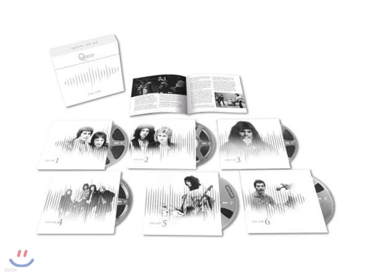 Queen - On Air 퀸 1973-1977 BBC 라디오 세션 컬렉션 [6CD 디럭스 에디션 한정반]