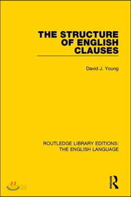 Structure of English Clauses