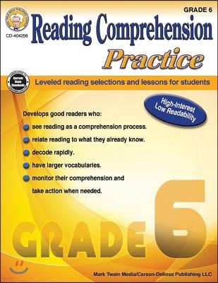 Reading Comprehension Practice, Grade 6