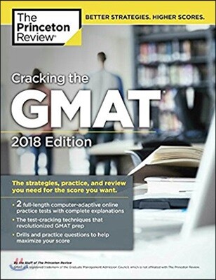 Cracking the GMAT With 2 Computer-adaptive Practice Tests 2018