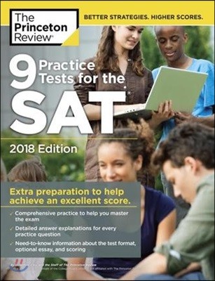 9 Practice Tests for the SAT 2018