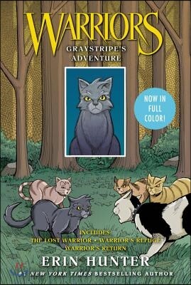 Warriors Manga: Graystripe's Adventure: 3 Full-Color Warriors Manga Books in 1: The Lost Warrior, Warrior's Refuge, Warrior's Return