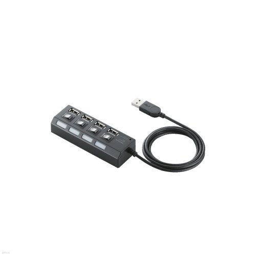 [ELECOM]4Ʈ Ƽ ġ USB   U2H-TZS410B