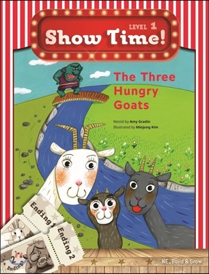 Show Time Level 1 : The Three Hungry Goats (스토리북 + 멀티롬 + 워크북)