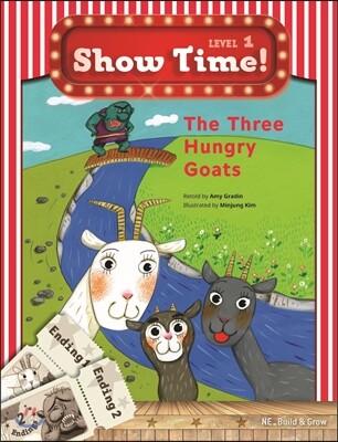 Show Time Level 1 : The Three Hungry Goats (스토리북 + 멀티롬 + 워크북)