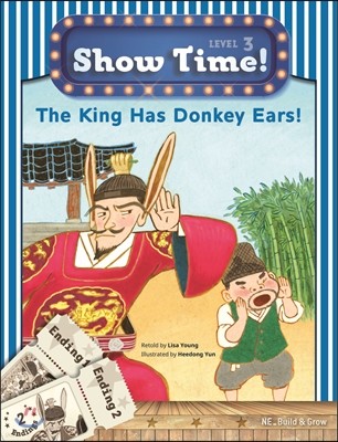 Show Time Level 3 : The King Has Donkey Ears! (스토리북 + 멀티롬 + 워크북)