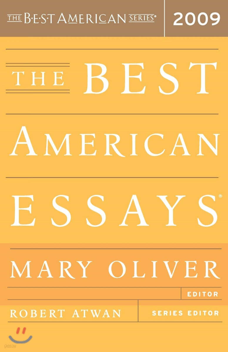 The Best American Essays 2009