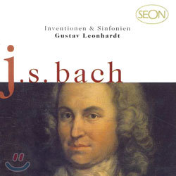 Bach : Invention and Sinfonia BWV 772-801 : Gustav Leonhardt