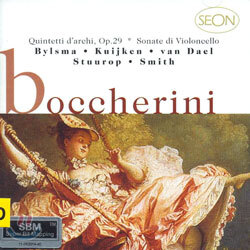 Boccherini : String QuintetㆍCello Sonata : BylsmaㆍKuijkenㆍStuuropㆍVan DaelㆍSmith