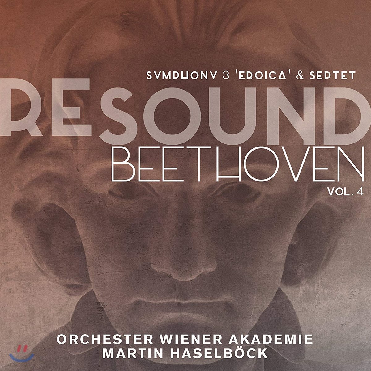 Martin Haselbock 리사운드 베토벤 4집 - 교향곡 3번 '영웅', 칠중주 (Re-Sound Beethoven Vol.4 - Beethoven: Symphony Op.55 'Eroica', Septet Op.20) 마르틴 하젤뵈크, 빈 아카데미 오케스트라