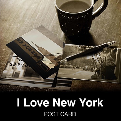 I LOVE NEW YORK - Post card
