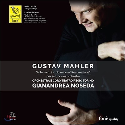 Gianandrea Noseda :  2 'Ȱ' (Mahler: Symphony No.2 'Resurrection') [2LP]