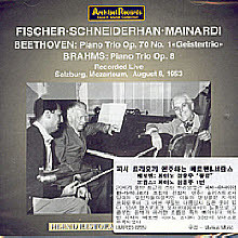 Fischer Trio - Beethoven : Piano Trio Op.70 No.1 `Geistertrio` Etc (수입/미개봉/arpcd0235)