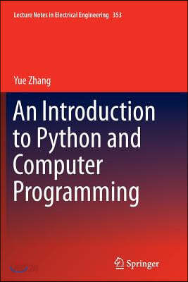 An Introduction to Python and Computer Programming