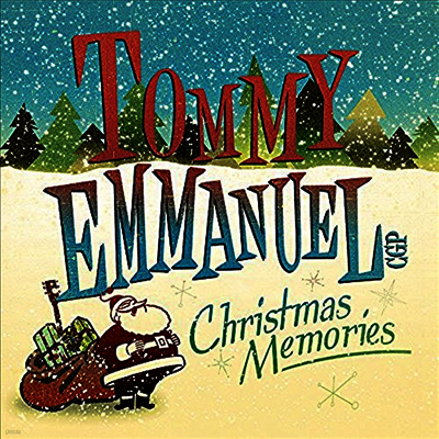 Tommy Emmanuel — Christmas Memories 앨범 커버