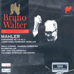 Bruno Walter :  1, 2 (Mahler: Symphony No.1 & No.2)  