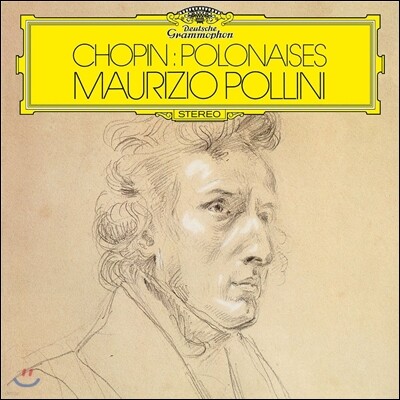 Maurizio Pollini, Frederic Chopin — Maurizio Pollini 쇼팽: 폴로네이즈 - 마우리치오 폴리니 (Chopin: Polonaises) 앨범 커버