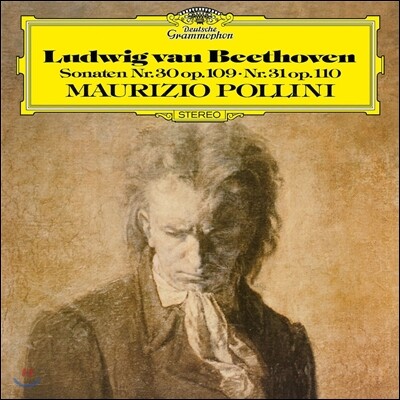 Maurizio Pollini, Ludwig van Beethoven — Maurizio Pollini 베토벤: 피아노 소나타 30, 31번 - 마우리치오 폴리니 (Beethoven: Piano Sonatas Op.109 & Op.110) 앨범 커버
