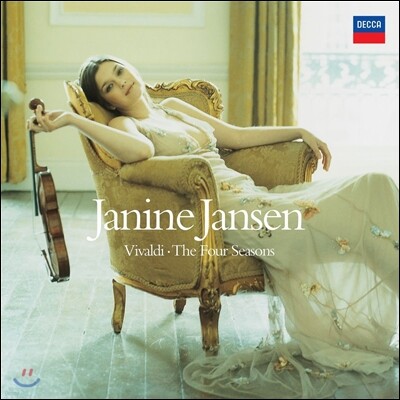 Henk Rubingh,Candida Thompson,Jan & Maarten Jansen,Elizabeth Kenny,Stacey Watton,Julian Rachlin — Janine Jansen 비발디: 사계 - 야니네 얀센 (Vivaldi: The Four Seasons) 앨범 커버