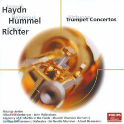 Haydn / Hummel / Richter : Virtuoso Trumpet Concerto : Neville MarrinerStadlmairHowarthBeaucamp